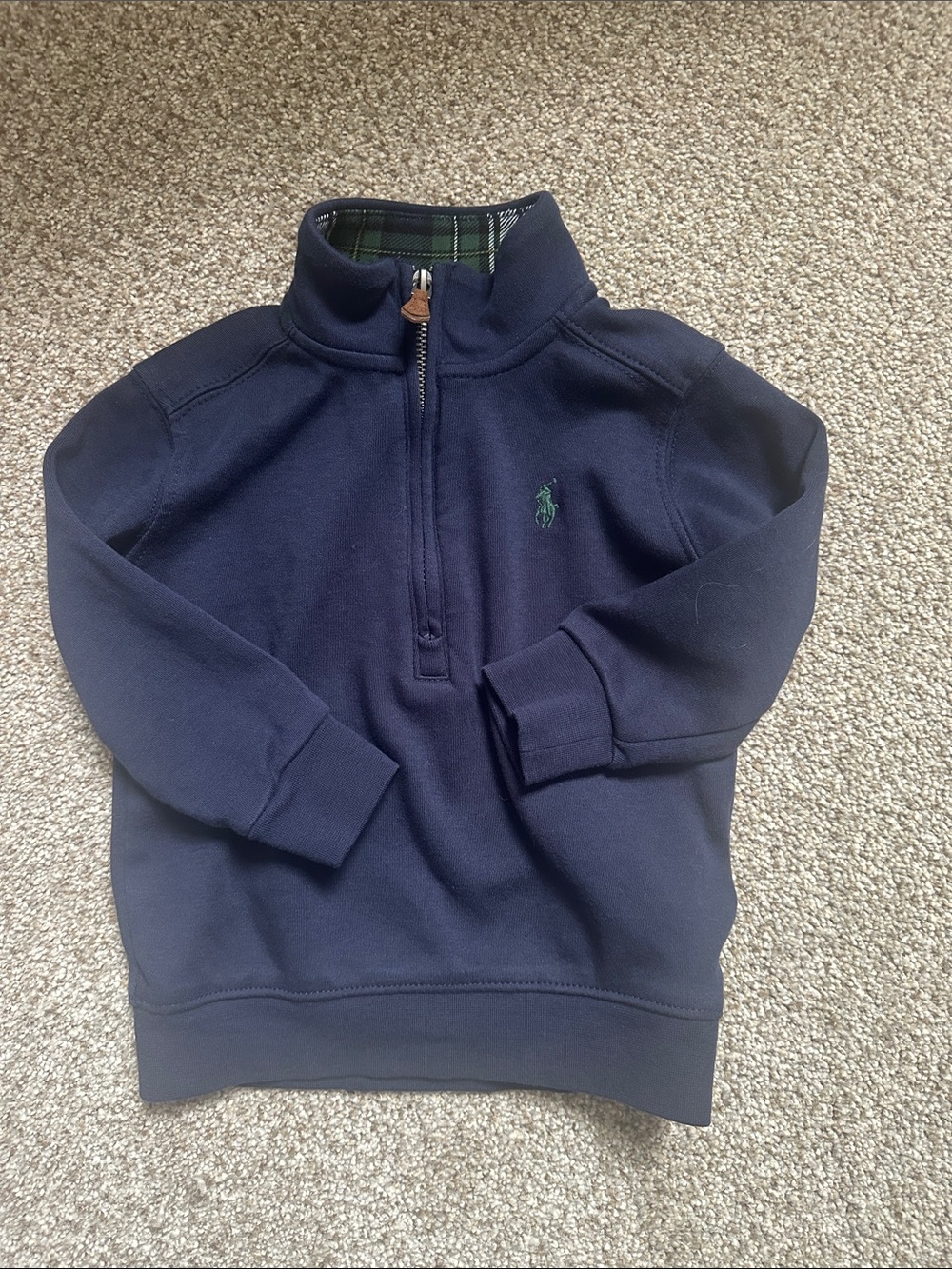 Ralph Lauren Quarter Zip Navy
